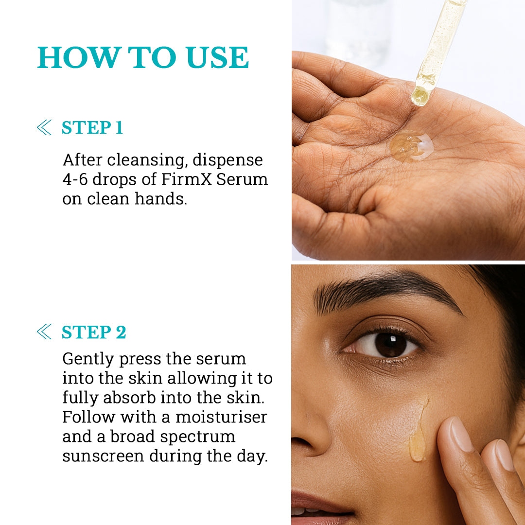FirmX Serum with Niacinamide & Advanced Peptide | Anti Wrinkle Serum
