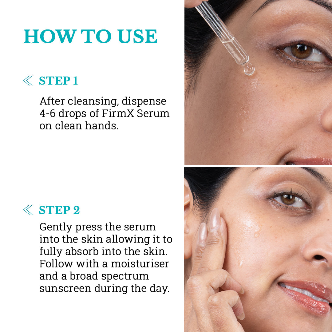 FirmX Serum with Niacinamide & Advanced Peptide | Anti Wrinkle Serum